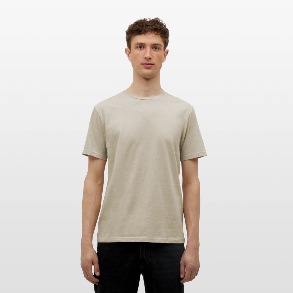 Herren T-Shirt "Dicken Fang" – Lustiges Angler-Shirt – Geschenk für Fischer & Outdoor-Fans - Sandbeige