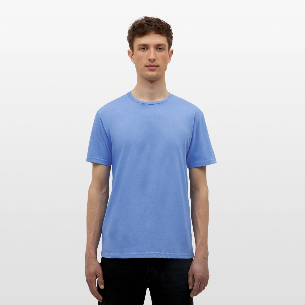 Herren T-Shirt "Dicken Fang" – Lustiges Angler-Shirt – Geschenk für Fischer & Outdoor-Fans - carolina blue