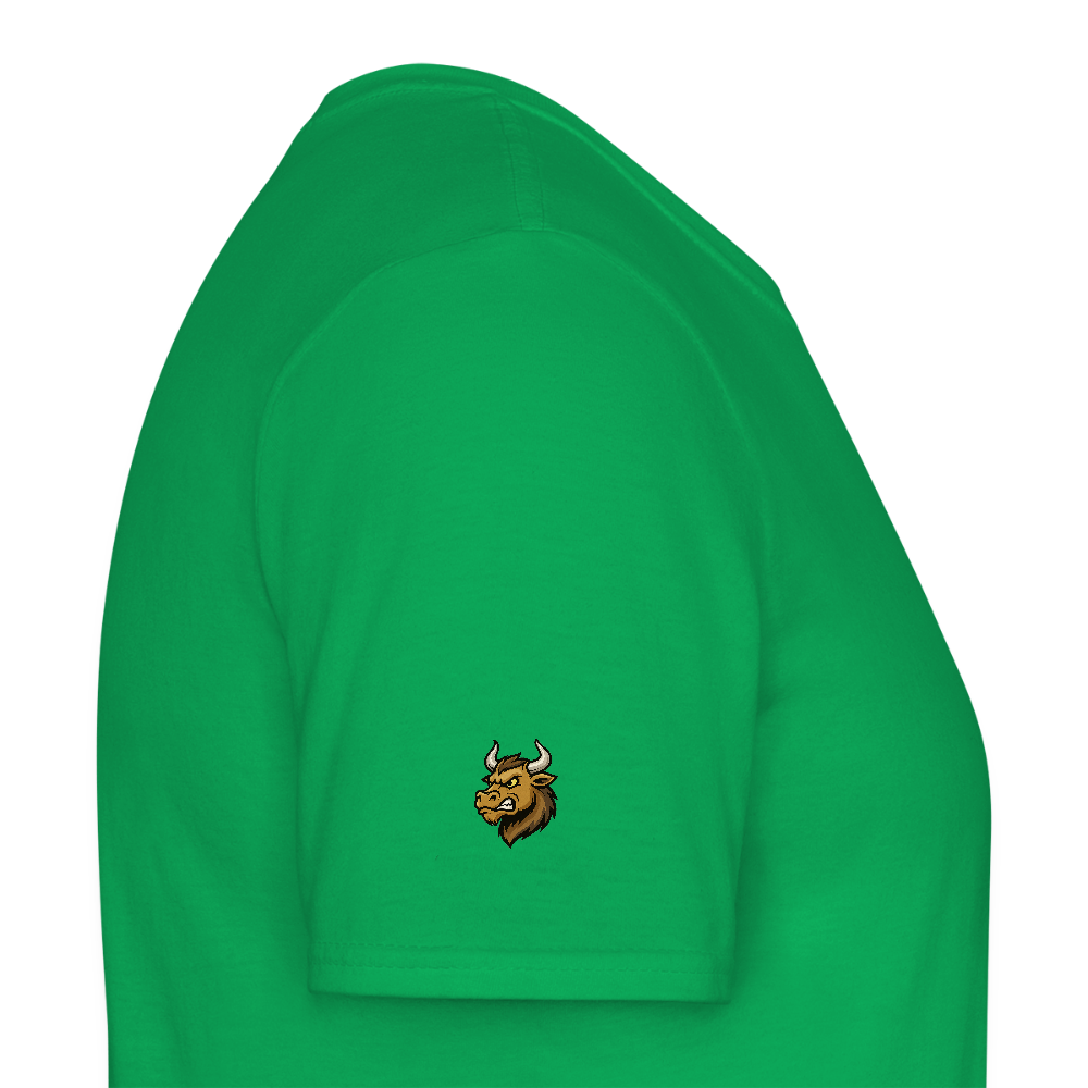 Herren T-Shirt "Dicken Fang" – Lustiges Angler-Shirt – Geschenk für Fischer & Outdoor-Fans - Kelly Green