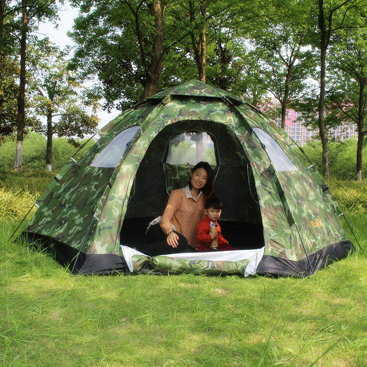 Großes Familienzelt 6–8 Personen – 305×240×145 cm, leicht & wetterfest