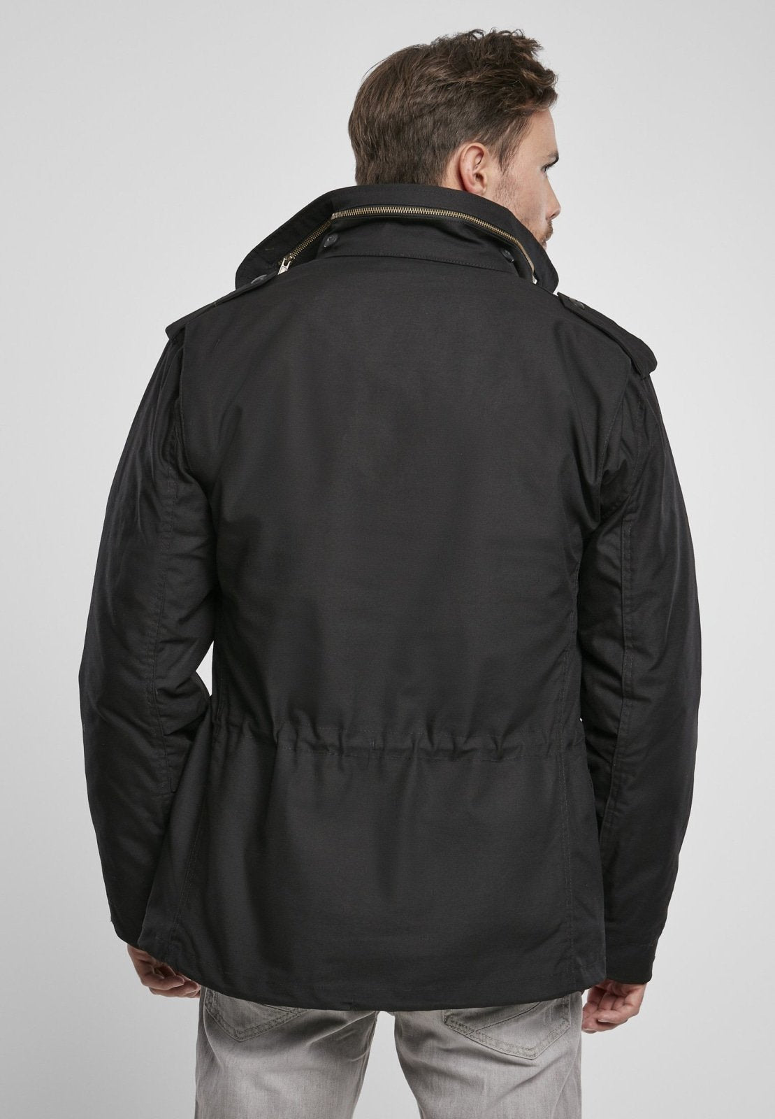 Brandit M65 Field Jacket Herren – Klassische Feldjacke mit herausnehmbarer Innenjacke & Kapuze im Kragen