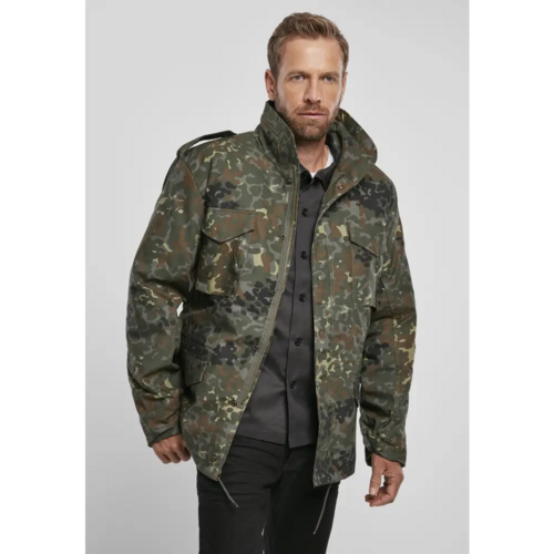 Brandit M65 Field Jacket Herren – Klassische Feldjacke mit herausnehmbarer Innenjacke & Kapuze im Kragen