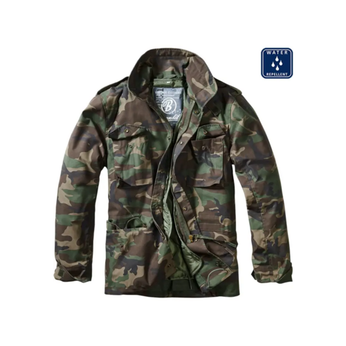 Brandit M65 Field Jacket Herren – Klassische Feldjacke mit herausnehmbarer Innenjacke & Kapuze im Kragen