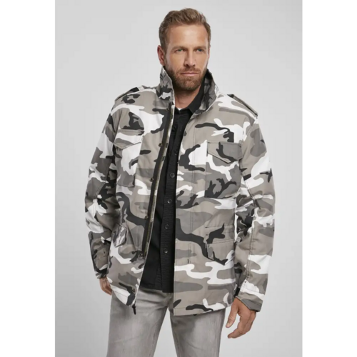 Brandit M65 Field Jacket Herren – Klassische Feldjacke mit herausnehmbarer Innenjacke & Kapuze im Kragen