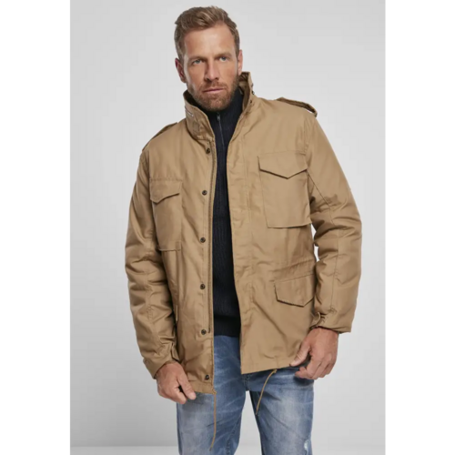 Brandit M65 Field Jacket Herren – Klassische Feldjacke mit herausnehmbarer Innenjacke & Kapuze im Kragen