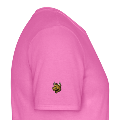 Herren T-Shirt "Dicken Fang" – Lustiges Angler-Shirt – Geschenk für Fischer & Outdoor-Fans - Pink