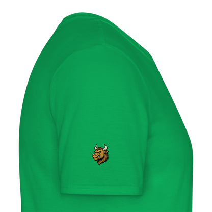 Herren T-Shirt "Dicken Fang" – Lustiges Angler-Shirt – Geschenk für Fischer & Outdoor-Fans - Kelly Green