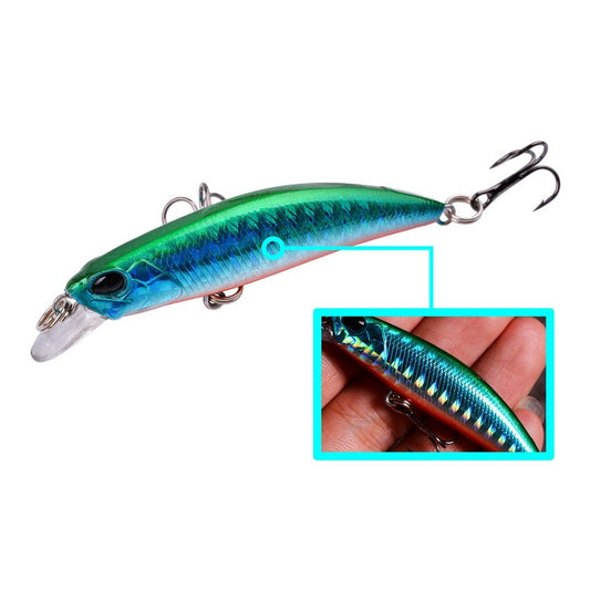 Topwater Kunstköder aus Kunststoff – Schwimmender Oberflächenköder für Raubfischangeln – Topmouth Culter, Barsch, Hecht, Zander – Süßwasser
