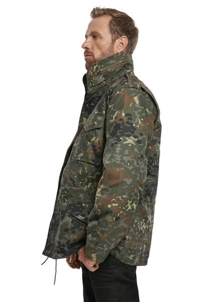 Brandit M65 Field Jacket Herren – Klassische Feldjacke mit herausnehmbarer Innenjacke & Kapuze im Kragen