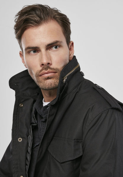 Brandit M65 Field Jacket Herren – Klassische Feldjacke mit herausnehmbarer Innenjacke & Kapuze im Kragen