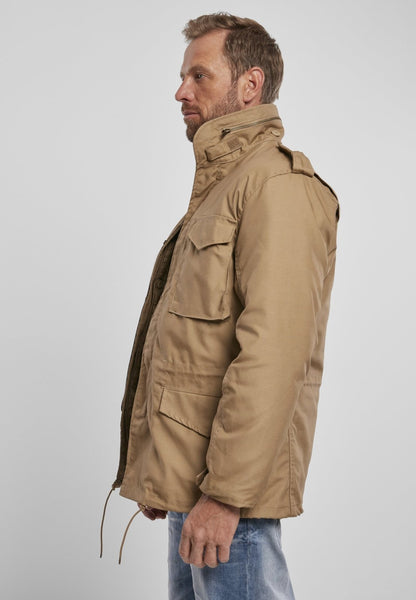 Brandit M65 Field Jacket Herren – Klassische Feldjacke mit herausnehmbarer Innenjacke & Kapuze im Kragen