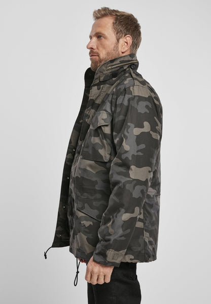 Brandit M65 Field Jacket Herren – Klassische Feldjacke mit herausnehmbarer Innenjacke & Kapuze im Kragen