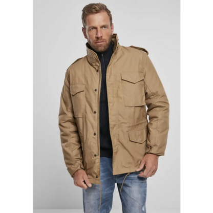 Brandit M65 Field Jacket Herren – Klassische Feldjacke mit herausnehmbarer Innenjacke & Kapuze im Kragen